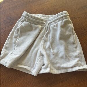 TNA cozy boyfriend shorts